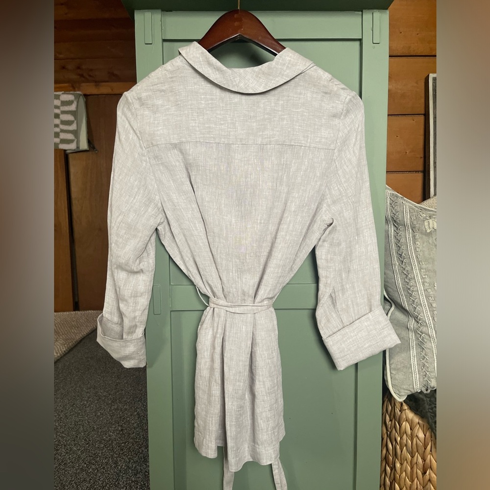 Bagutta linen shirt jacket - Picture 2 of 3